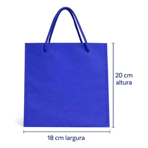 Sacola Tnt 60g Ecobag 18x20cm